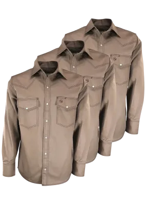 3-Pack Non-Fire Retardant Shirts with Enhanced Features