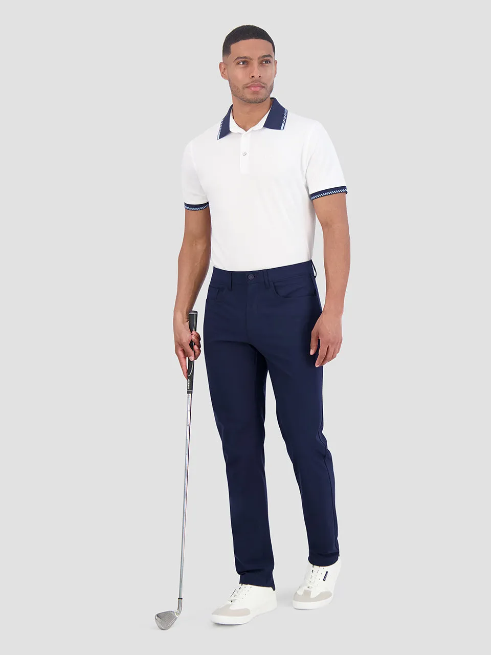 4Way Stretch Tech Pants Long - Navy