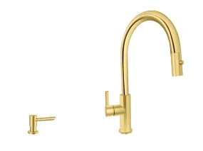 Acquaco 26.720BL-2 Americano Pull Down Kitchen Faucet 2pc. Suite