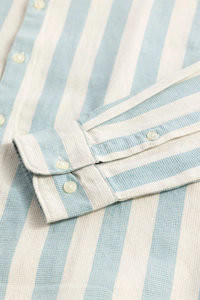 Aurora Blue Stripe Shirt