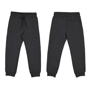 Basic Cuffed Fleece Pant-Pencil