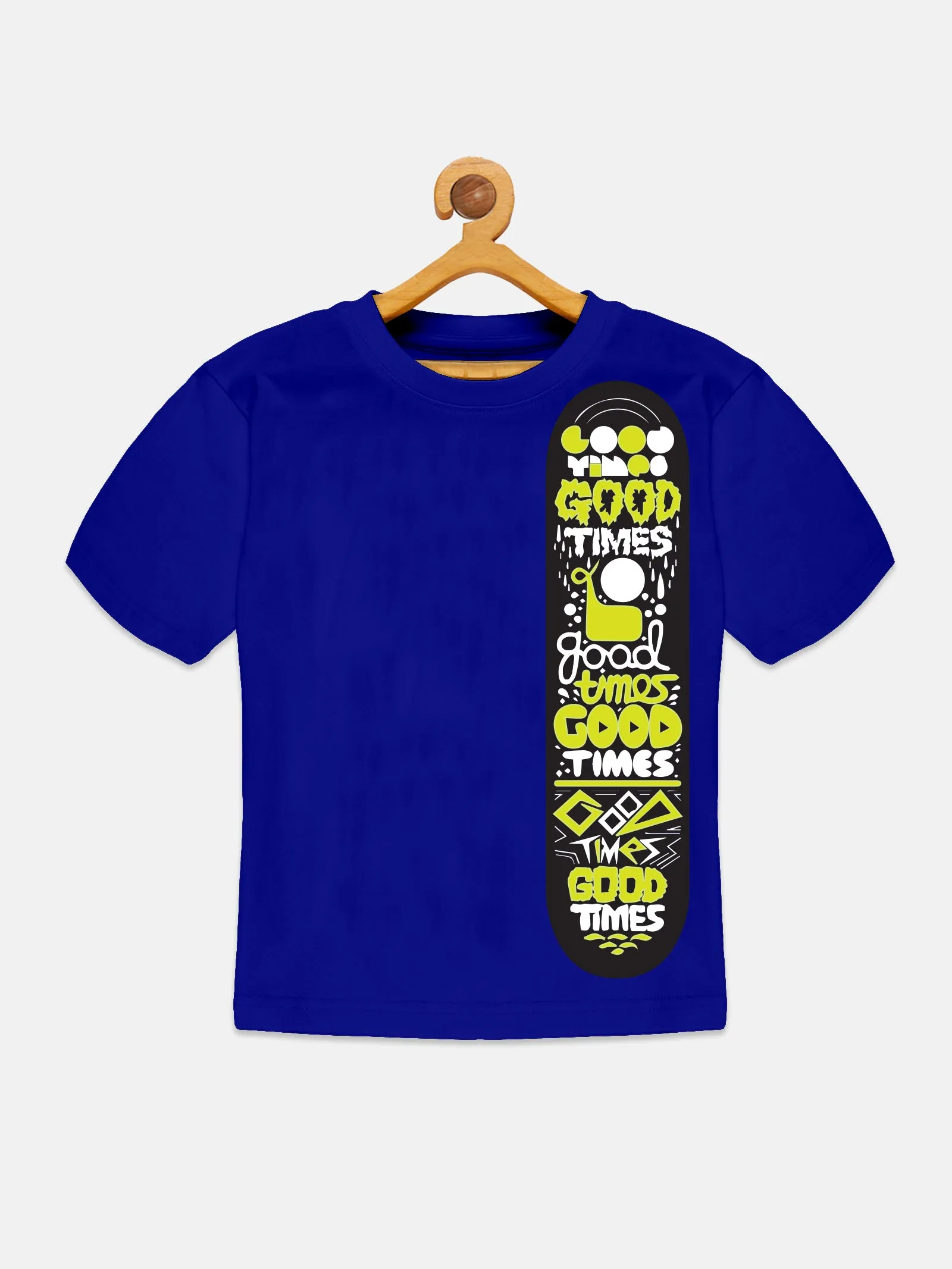 Boys Printed Drop Shoulder Tee Pack of 2