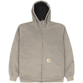 Carhartt Fleece Lined Hooded Grey Jacket