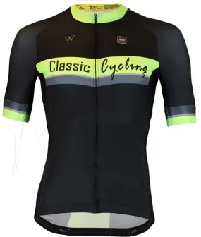 Classic Cycling  Men's Metric Team Jersey - Black