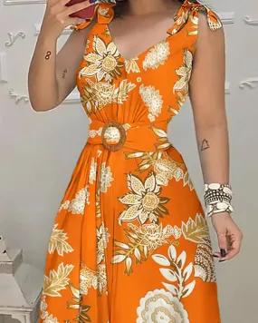 Floral Print  Dress