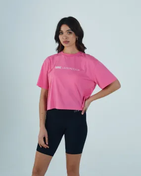 Joy Boxy T-Shirt Bubblegum Pink