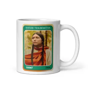 Kateri Tekakwitha Saint Card Mug