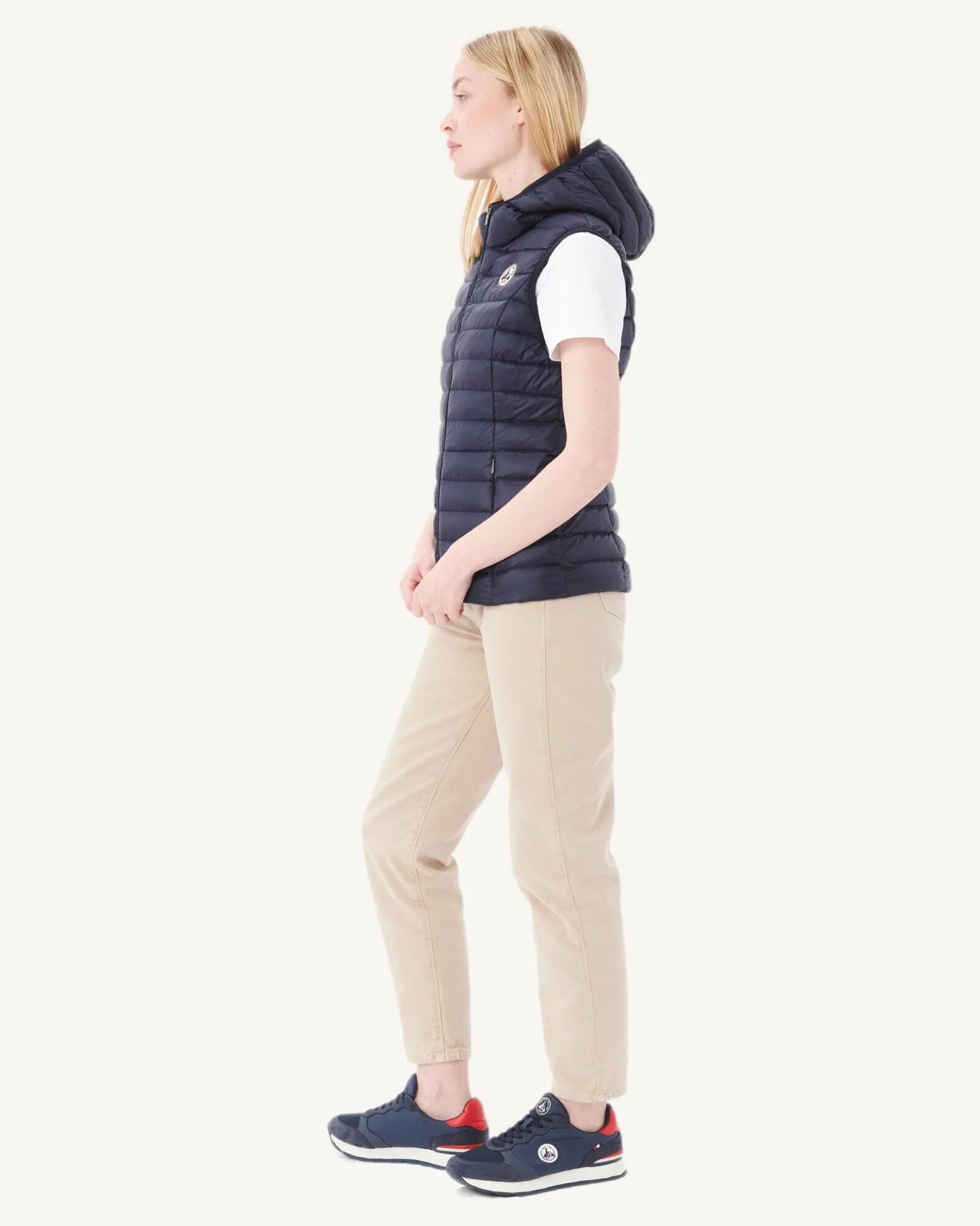 Light sleeveless down jacket Navy Mali