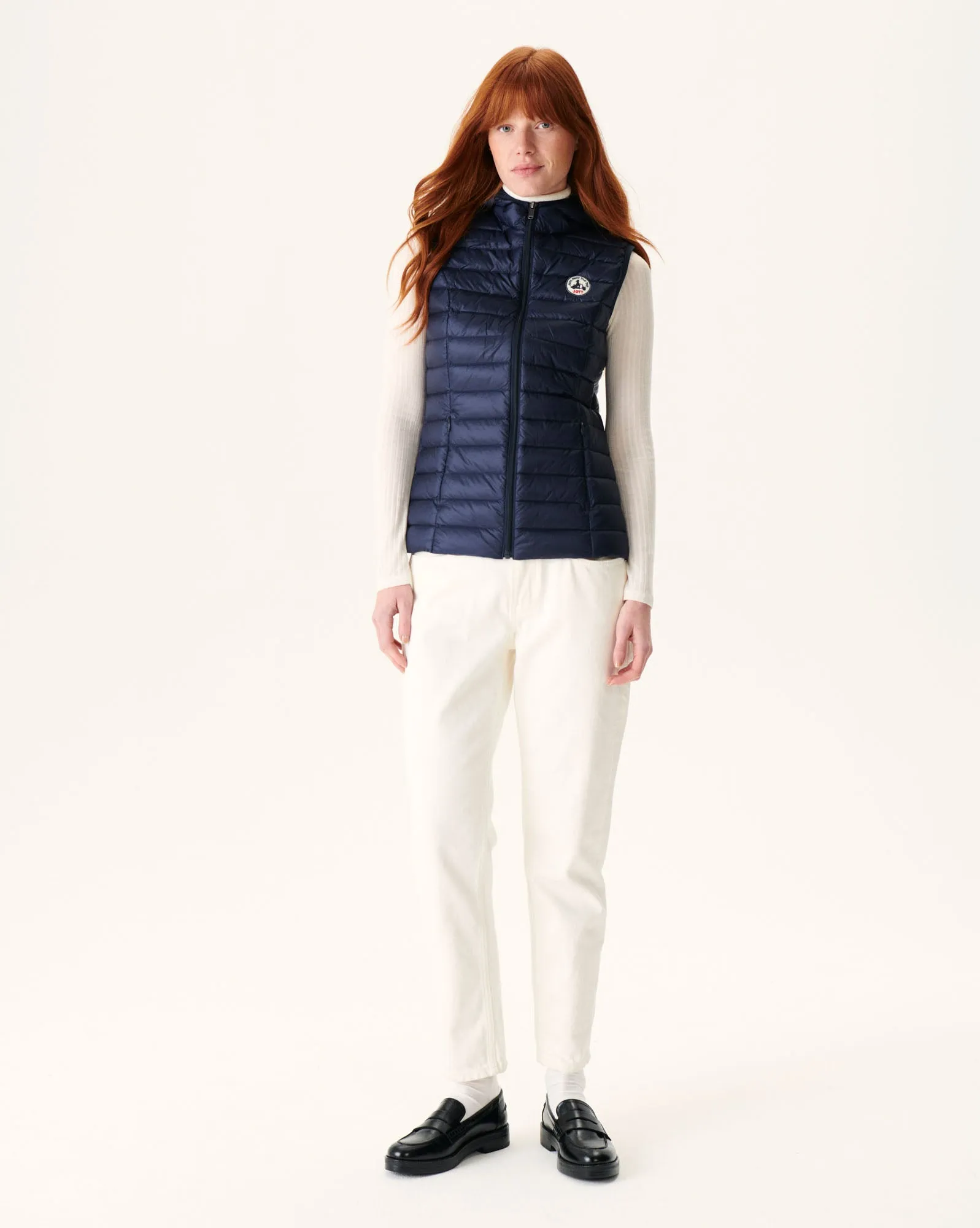 Light sleeveless down jacket Navy Mali