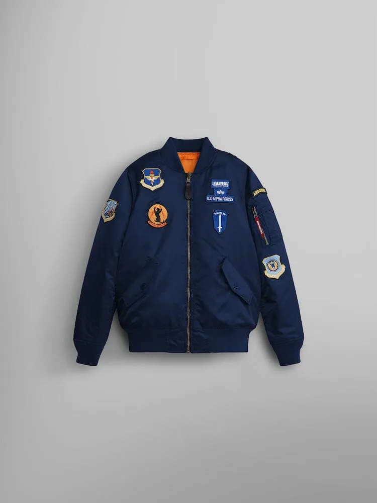 MA-1 SQUADRON BOMBER JACKET Y