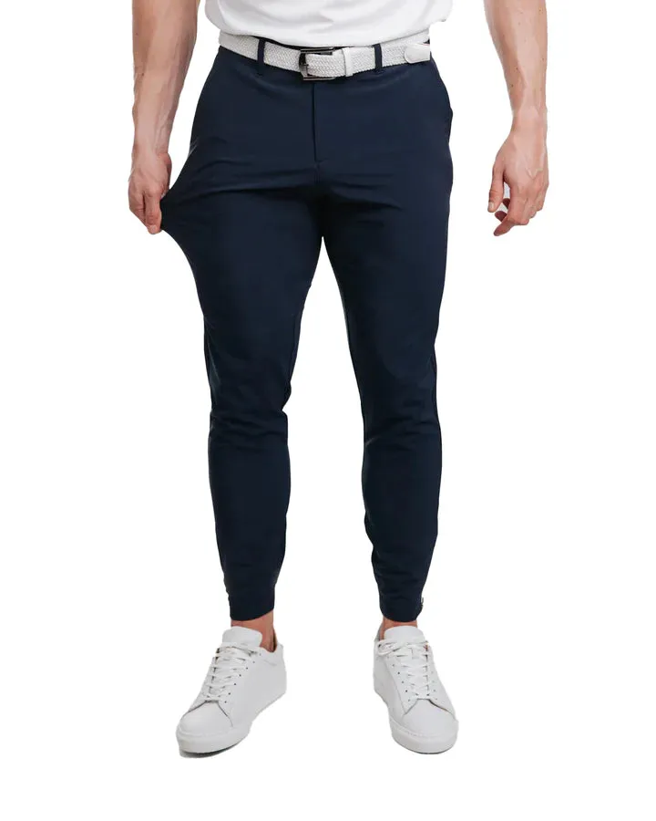 Navy Joggers- Bermies