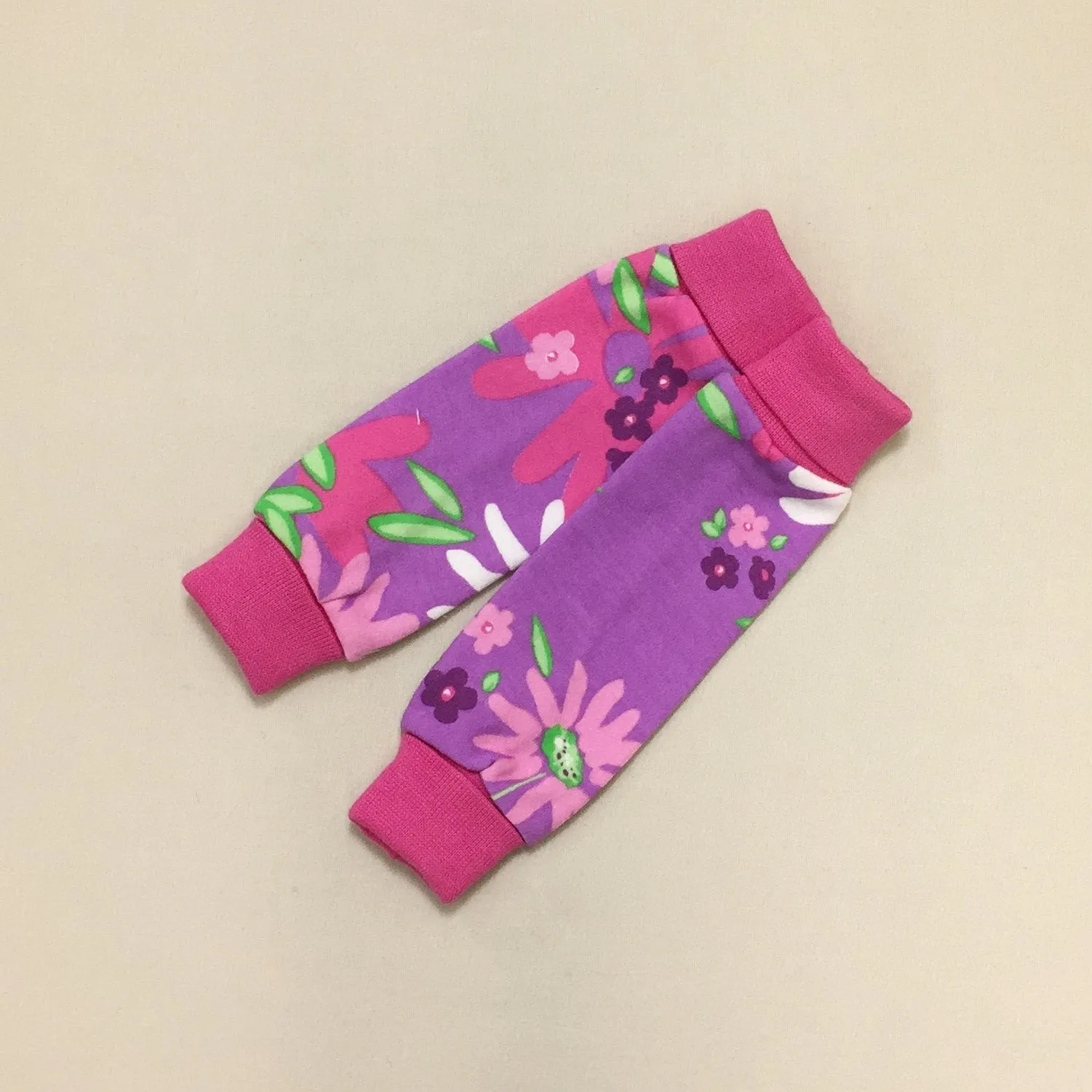 NICU Friendly Leg Warmers Wild Flower