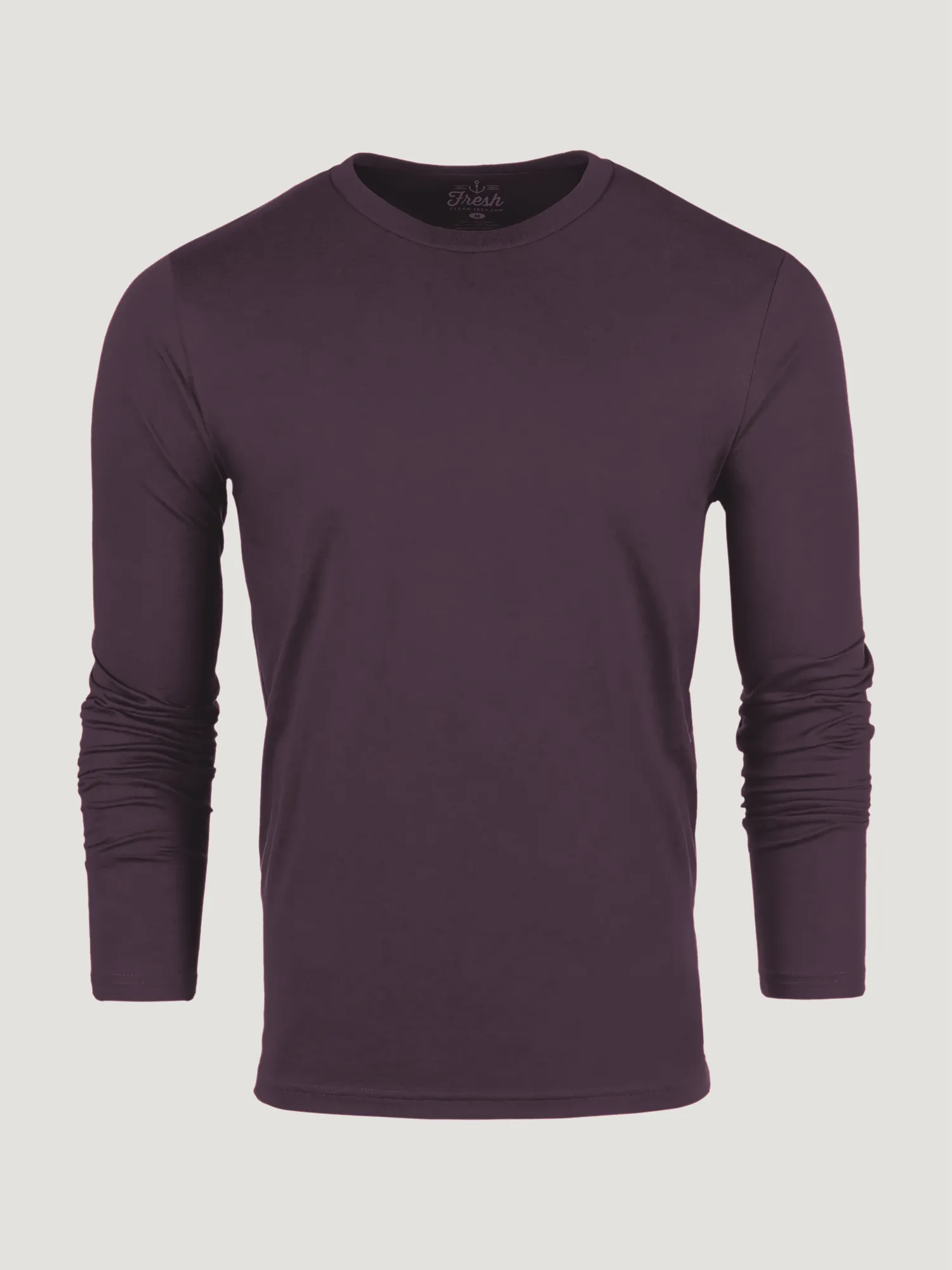 Nordic Purple Long Sleeve Crew Neck