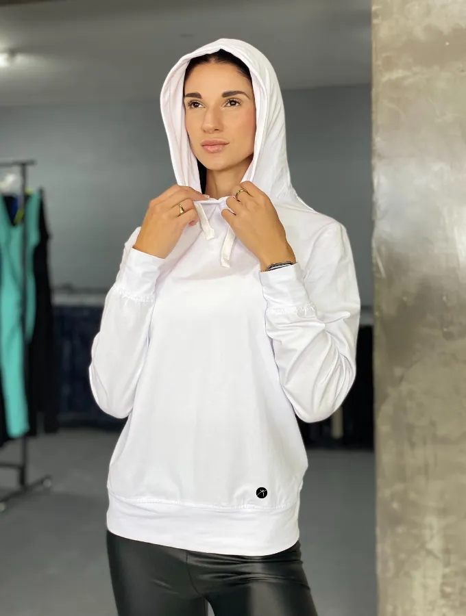 OPTIC SUMMER HOODIE - WHITE