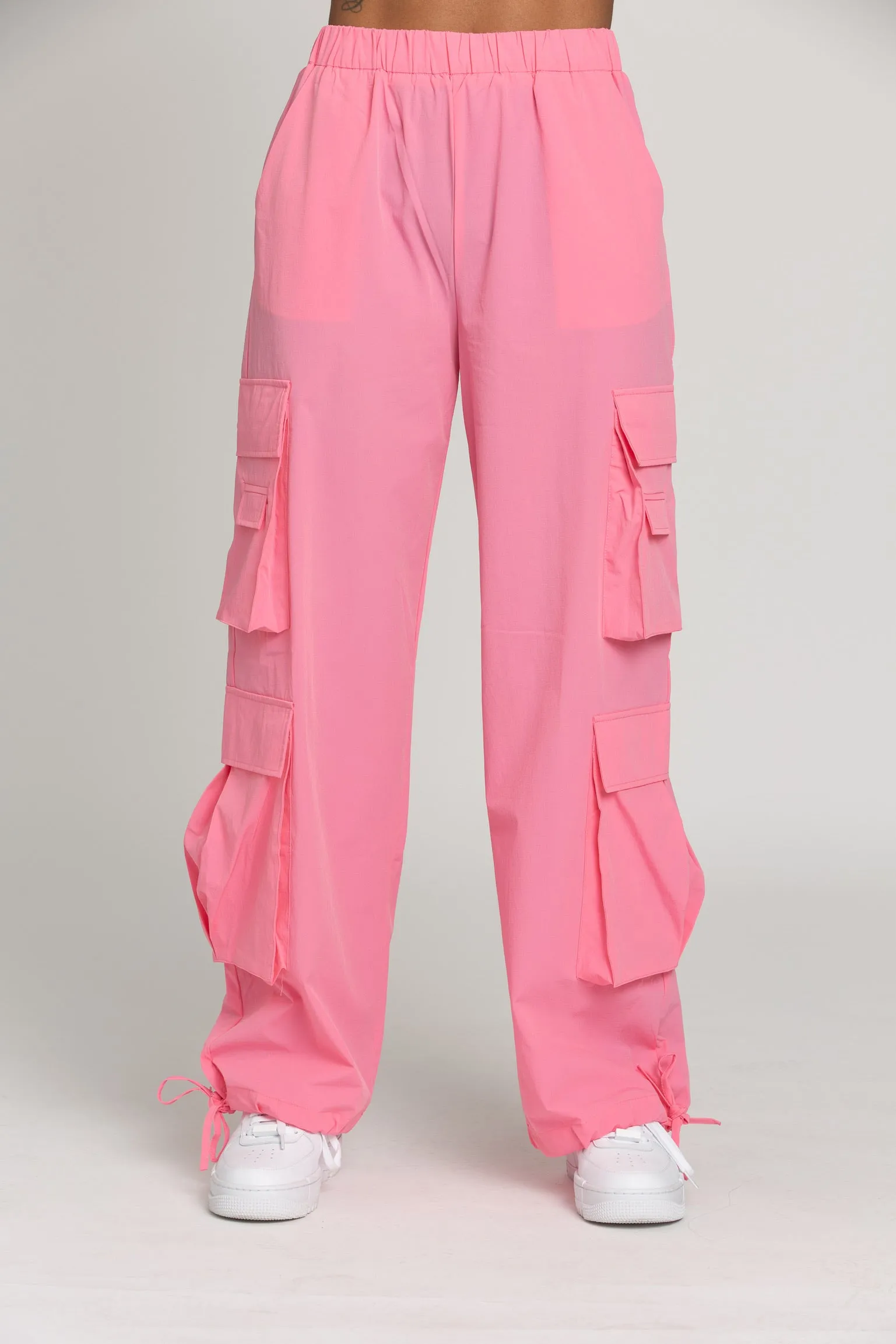 Pink Parachute Pants