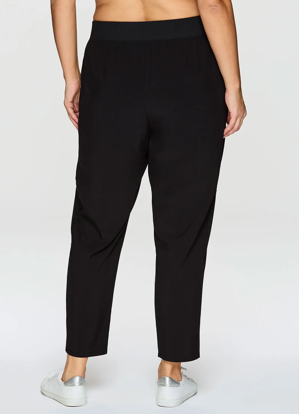 Plus Everyday Ribbed Ankle Pant