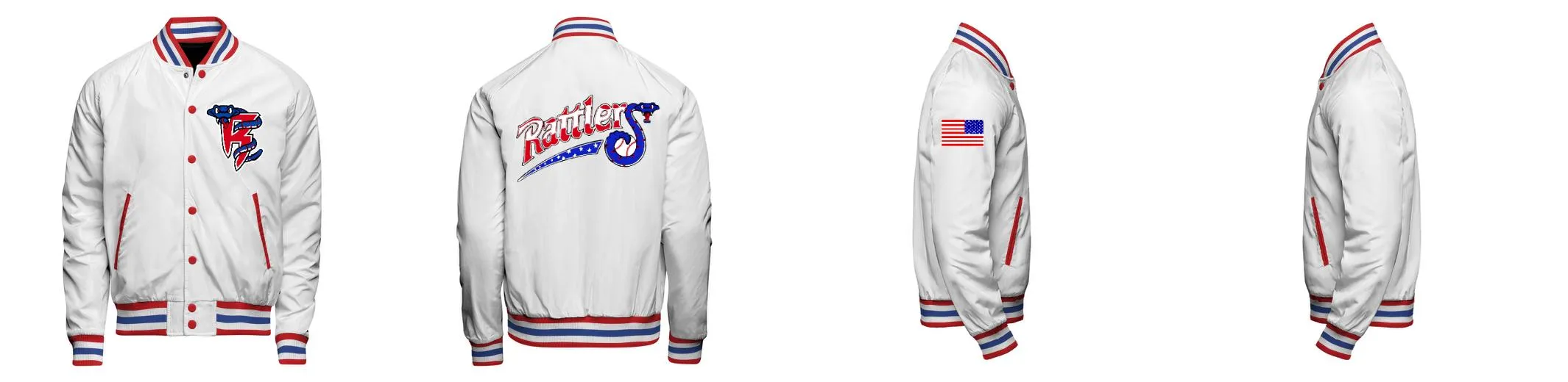 Satin Varsity Jacket