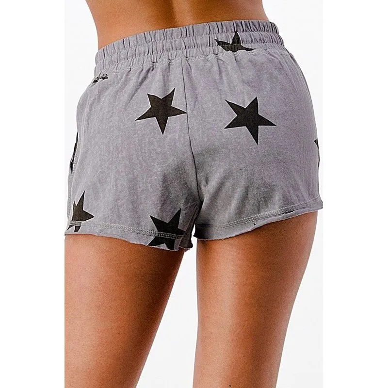 Star Print Shorts