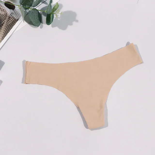 Thongs  Seamless Panties Low-Rise