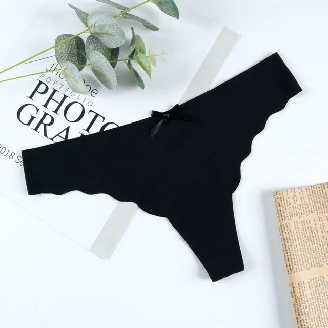 Thongs  Seamless Panties Low-Rise