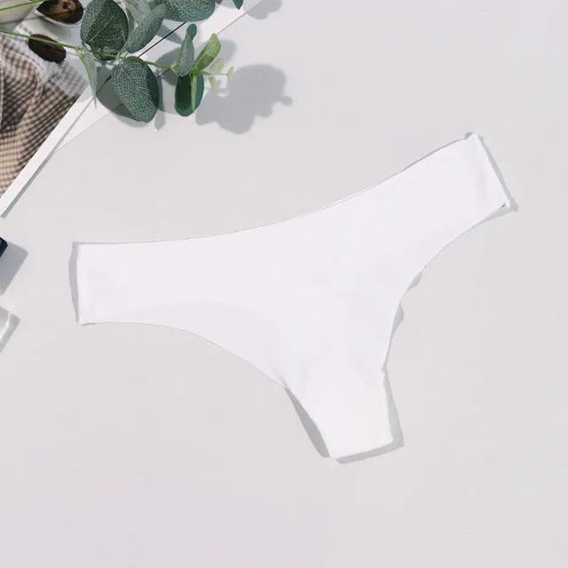 Thongs  Seamless Panties Low-Rise