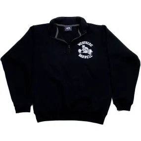 Optimized Title: Mens Heavyweight 1/4 Zip Sweater for Winter Sports - WSBB